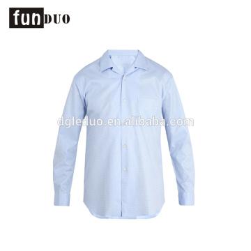 Chemises bleues hommes à manches longues t-shirt ventiler travail robe bleu chemises hommes à manches longues t-shirt ventiler la robe de travail